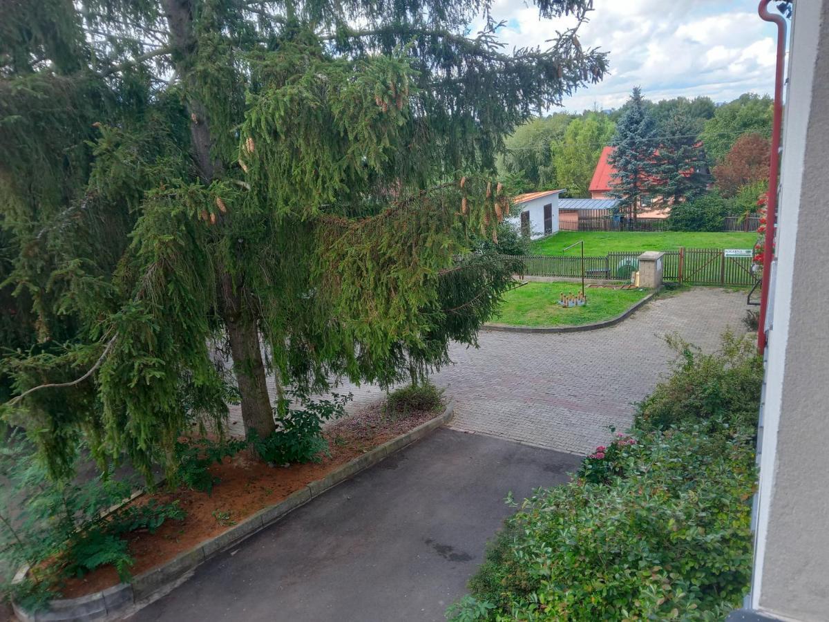 Hotel U Zeleného Stromu Hřensko Exterior foto
