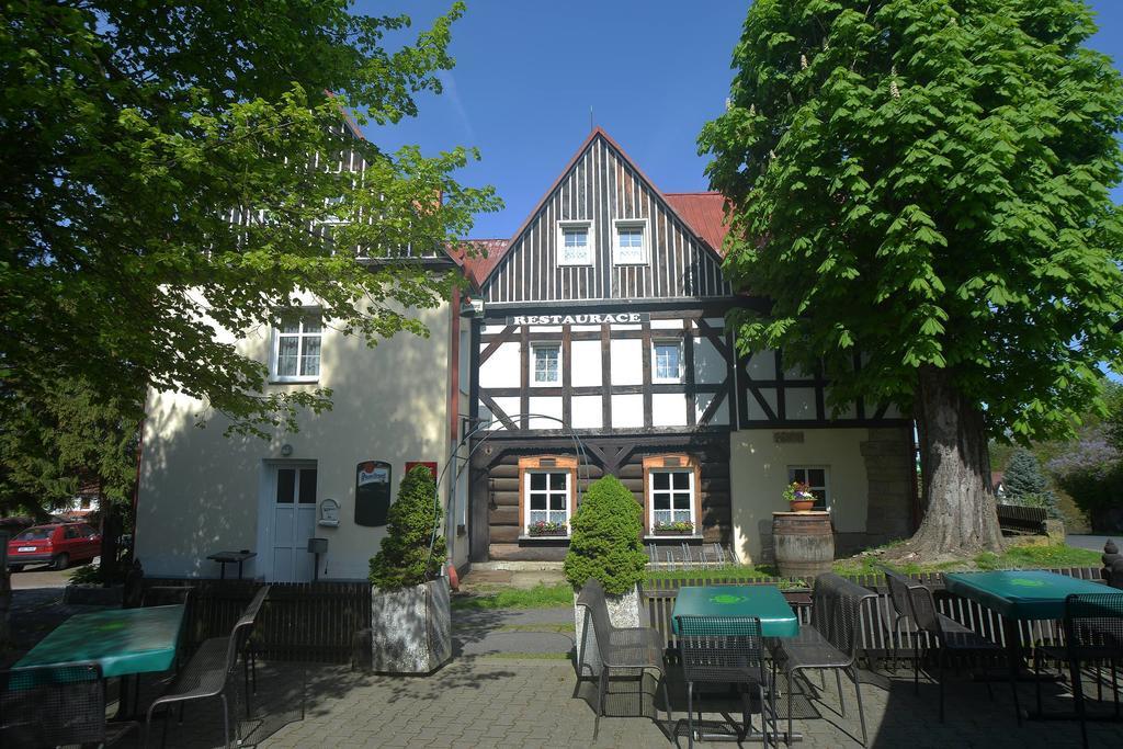 Hotel U Zeleného Stromu Hřensko Habitación foto